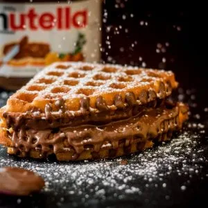 Waffle al cioccolato
