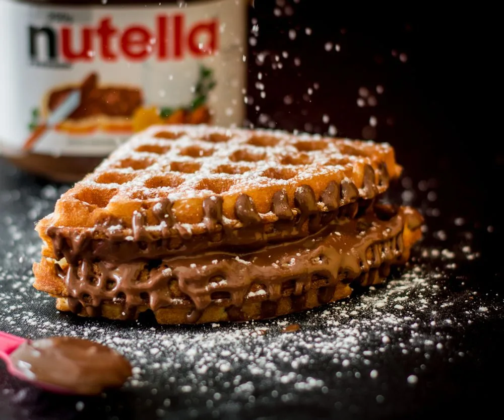 Waffle al cioccolato